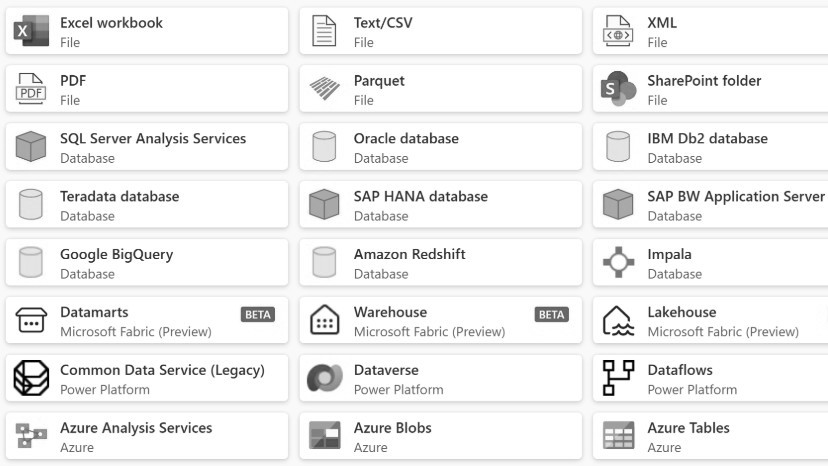 Business Analytics Data Connections